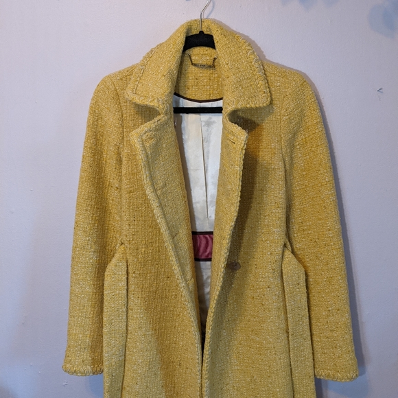 Vintage J Crew Wool Tweed Coat - Picture 7 of 13
